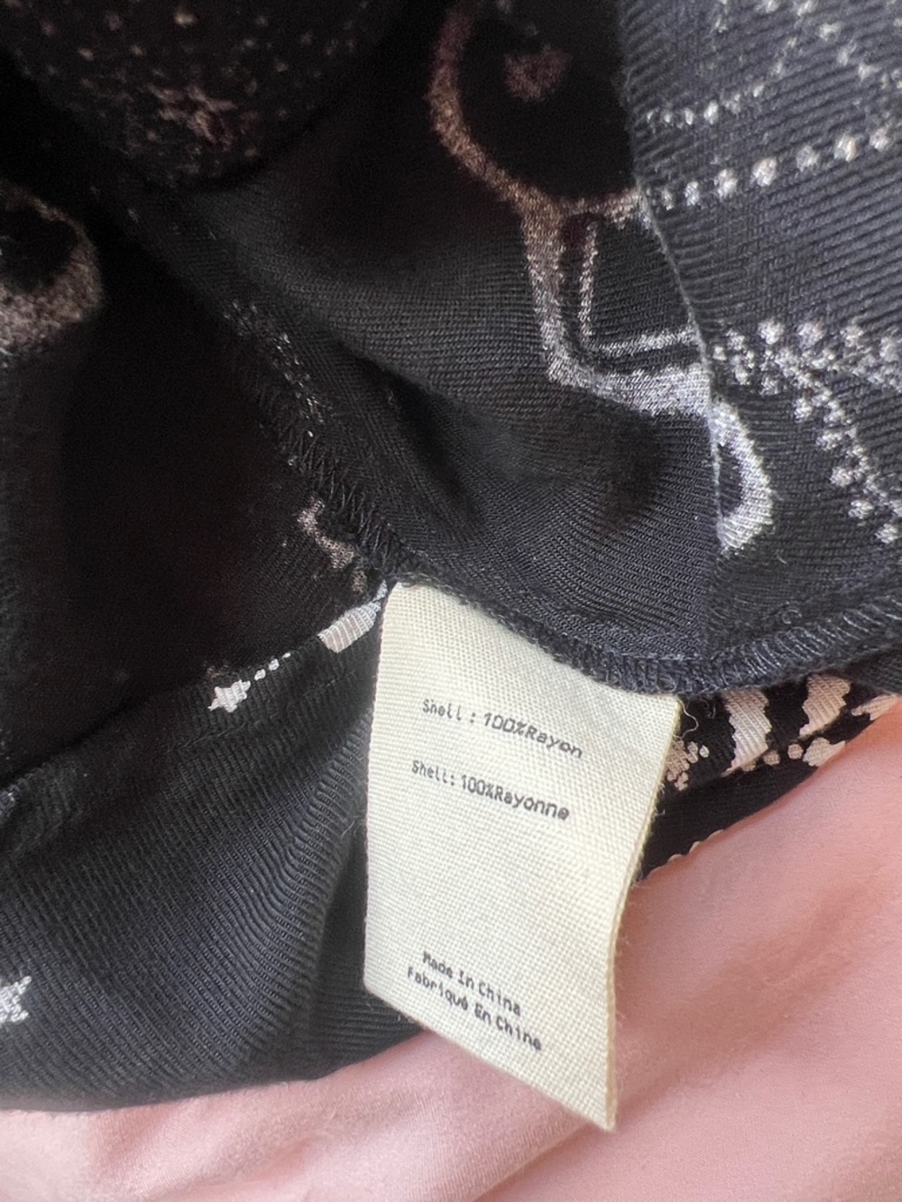 L’Agence Jaqueline Bandana Print Flannel Top Medium western - Picture 5 of 6